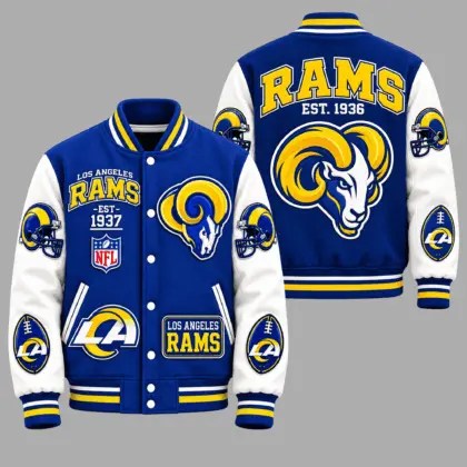 Los Angeles Rams | Premium NFL Baseball Jacket TD
