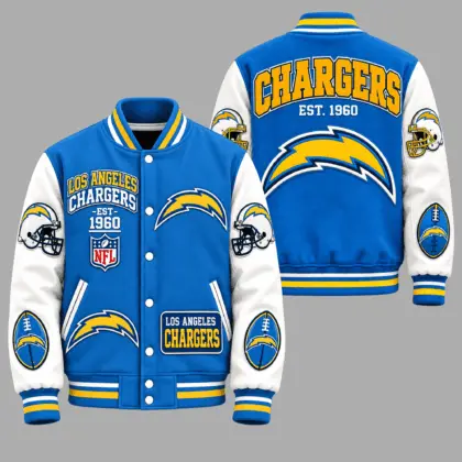 Los Angeles Chargers | Premium NFL Baseball Jacket TD