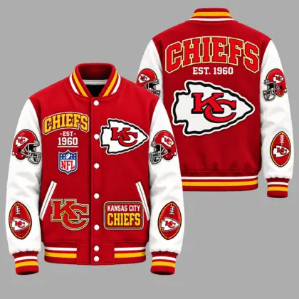 Kansas City Chiefs | Premium NFL Baseball Jacket TD