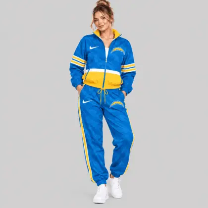 Los Angeles Chargers | NFL Camo Panel Windbreaker Set