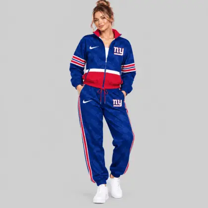 New York Giants | NFL Camo Panel Windbreaker Set