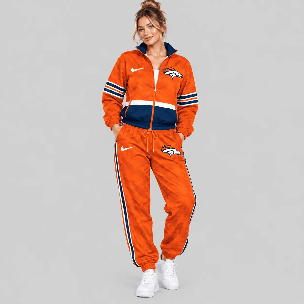Denver Broncos | NFL Camo Panel Windbreaker Set