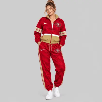 San Francisco 49ers | NFL Camo Panel Windbreaker Set