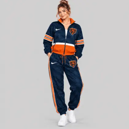 Chicago Bears | NFL Camo Panel Windbreaker Set
