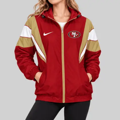 San Francisco 49ers | NFL Color Block Windbreaker Jacket