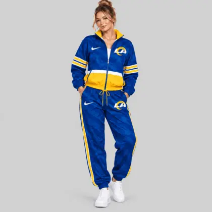 Los Angeles Rams | NFL Camo Panel Windbreaker Set