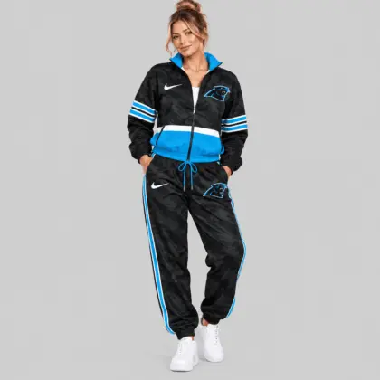 Carolina Panthers | NFL Camo Panel Windbreaker Set