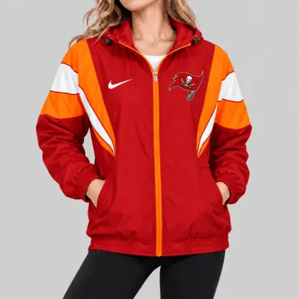 Tampa Bay Buccaneers | NFL Color Block Windbreaker Jacket
