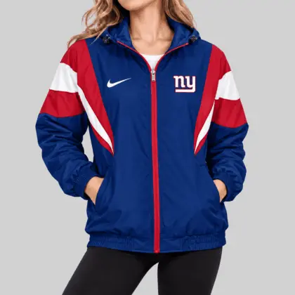 New York Giants | NFL Color Block Windbreaker Jacket