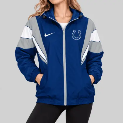 Indianapolis Colts | NFL Color Block Windbreaker Jacket