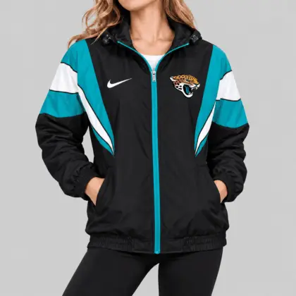 Jacksonville Jaguars | NFL Color Block Windbreaker Jacket