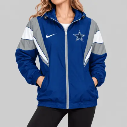 Dallas Cowboys | NFL Color Block Windbreaker Jacket