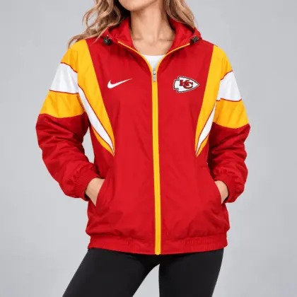 Kansas City Chiefs | NFL Color Block Windbreaker Jacket