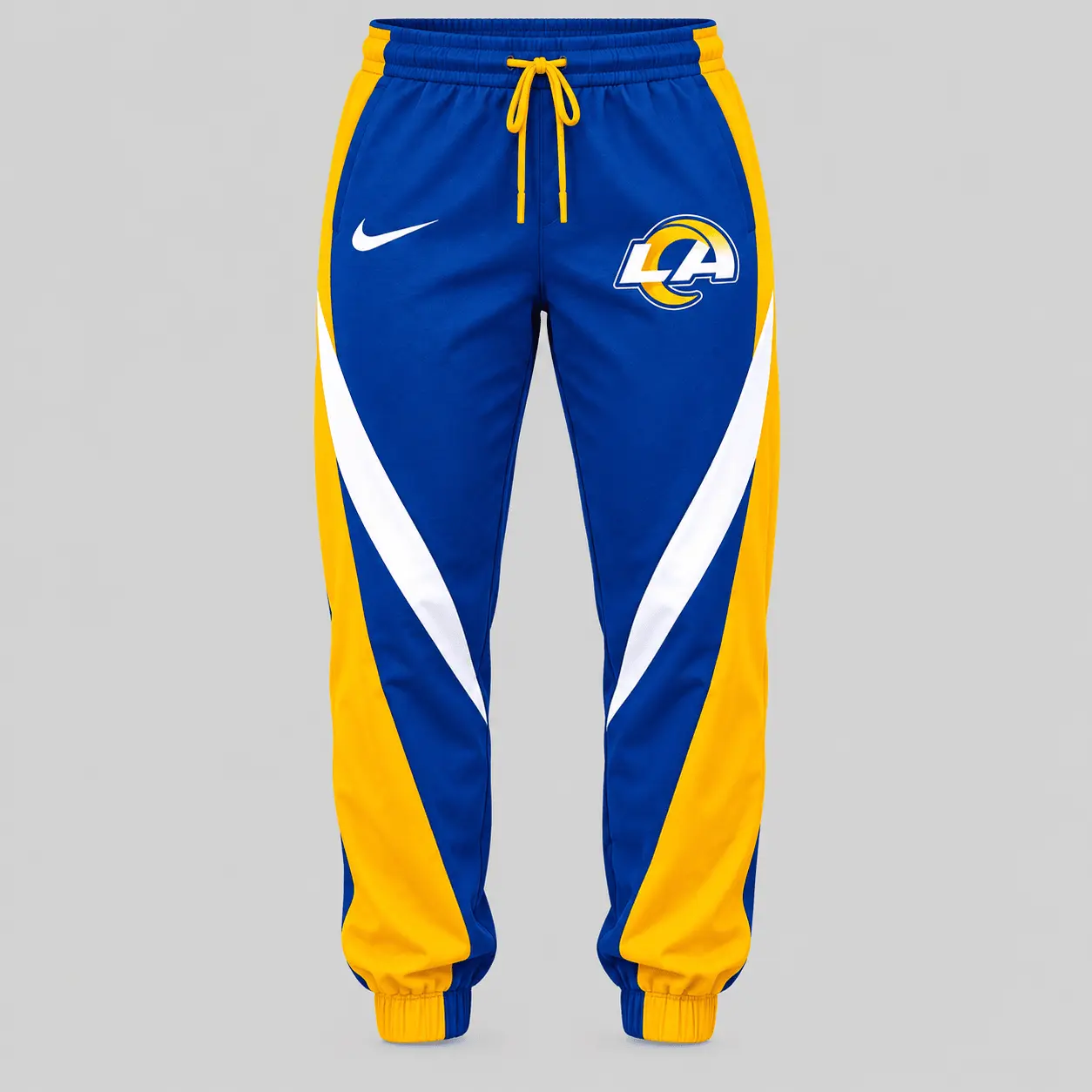 Los Angeles Rams | NFL Contrast Panel Track Jacket Jogger Set - Image 3
