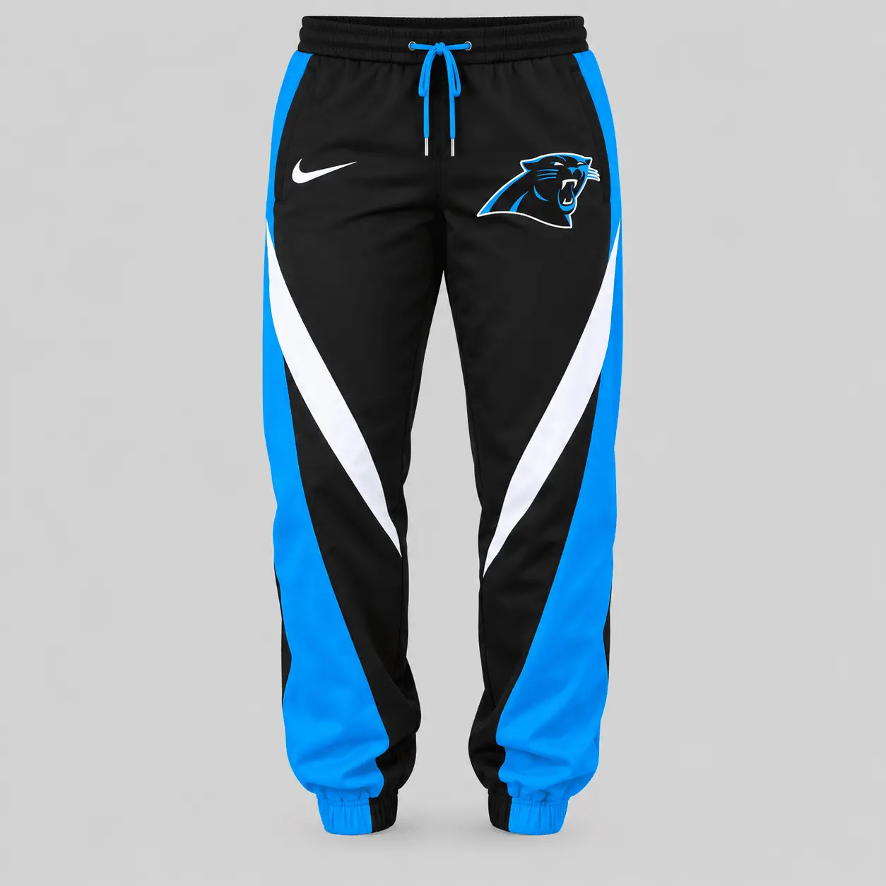 Carolina Panthers | NFL Contrast Panel Track Jacket Jogger Set - Image 3