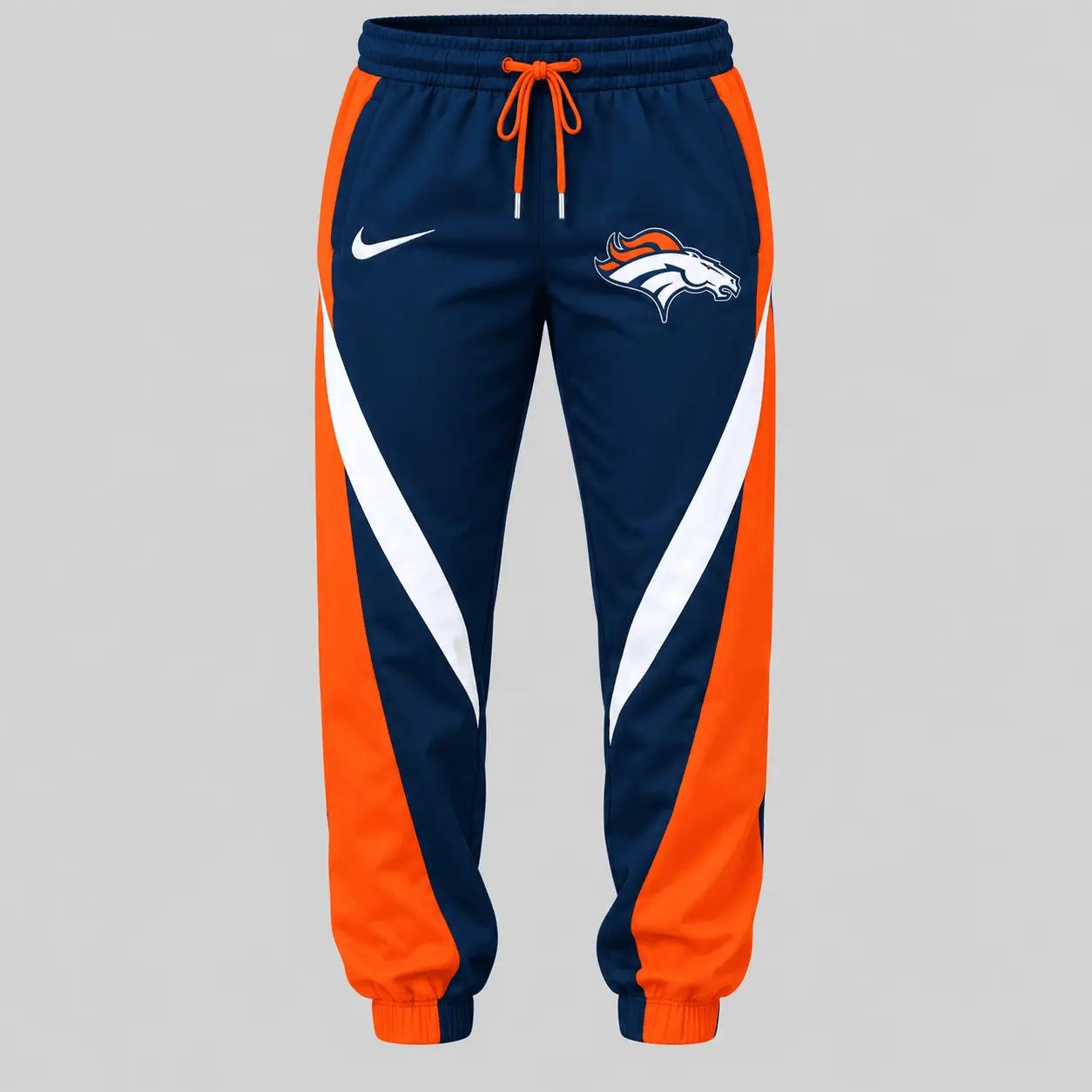 Denver Broncos | NFL Contrast Panel Track Jacket Jogger Set - Image 3