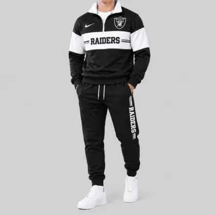 Las Vegas Raiders | NFL Chest Stripe Tracksuit Set