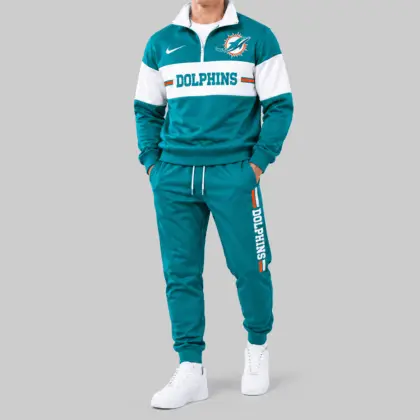 Miami Dolphins | NFL Chest Stripe Tracksuit Set