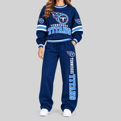 Tennessee Titans | NFL Classic Crewneck Sweatshirt Jogger Set