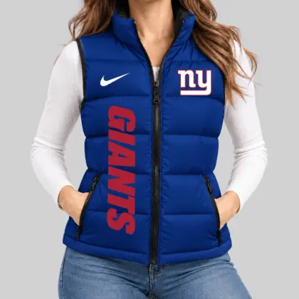 New York Giants | NFL Bold Wordmark Puffer Vest