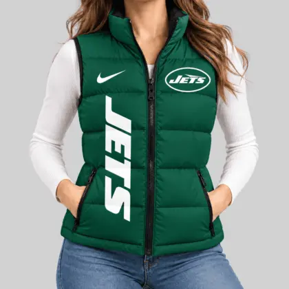 New York Jets | NFL Bold Wordmark Puffer Vest