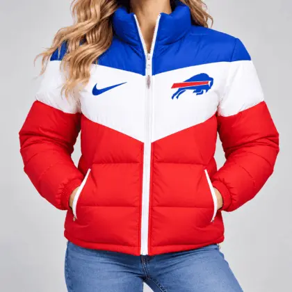 Buffalo Bills | NFL Chevron Puffer Jacket