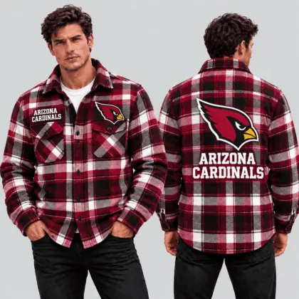 Arizona Cardinals | Premium NFL Classic Game Day Flannel Shirt TD