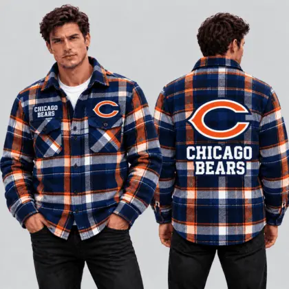 Chicago Bears | Premium NFL Classic Game Day Flannel Shirt TD