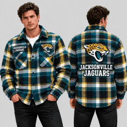 Jacksonville Jaguars | Premium NFL Classic Game Day Flannel Shirt TD