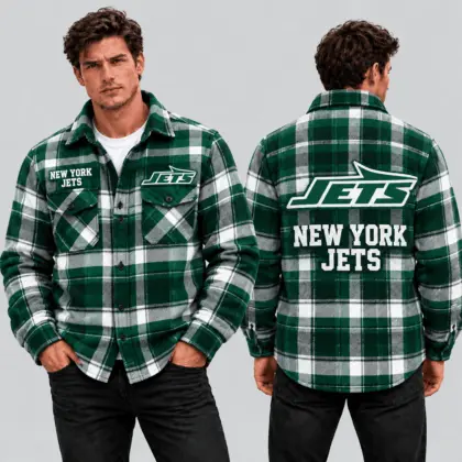 New York Jets | Premium NFL Classic Game Day Flannel Shirt TD