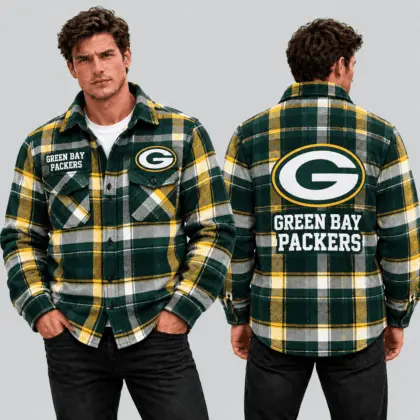 Green Bay Packers | Premium NFL Classic Game Day Flannel Shirt TD