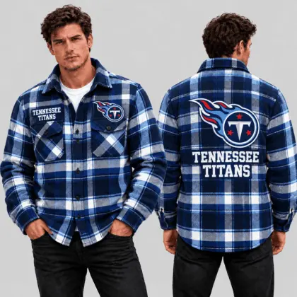 Tennessee Titans | Premium NFL Classic Game Day Flannel Shirt TD