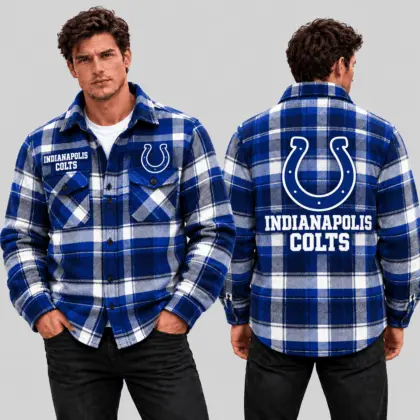 Indianapolis Colts | Premium NFL Classic Game Day Flannel Shirt TD