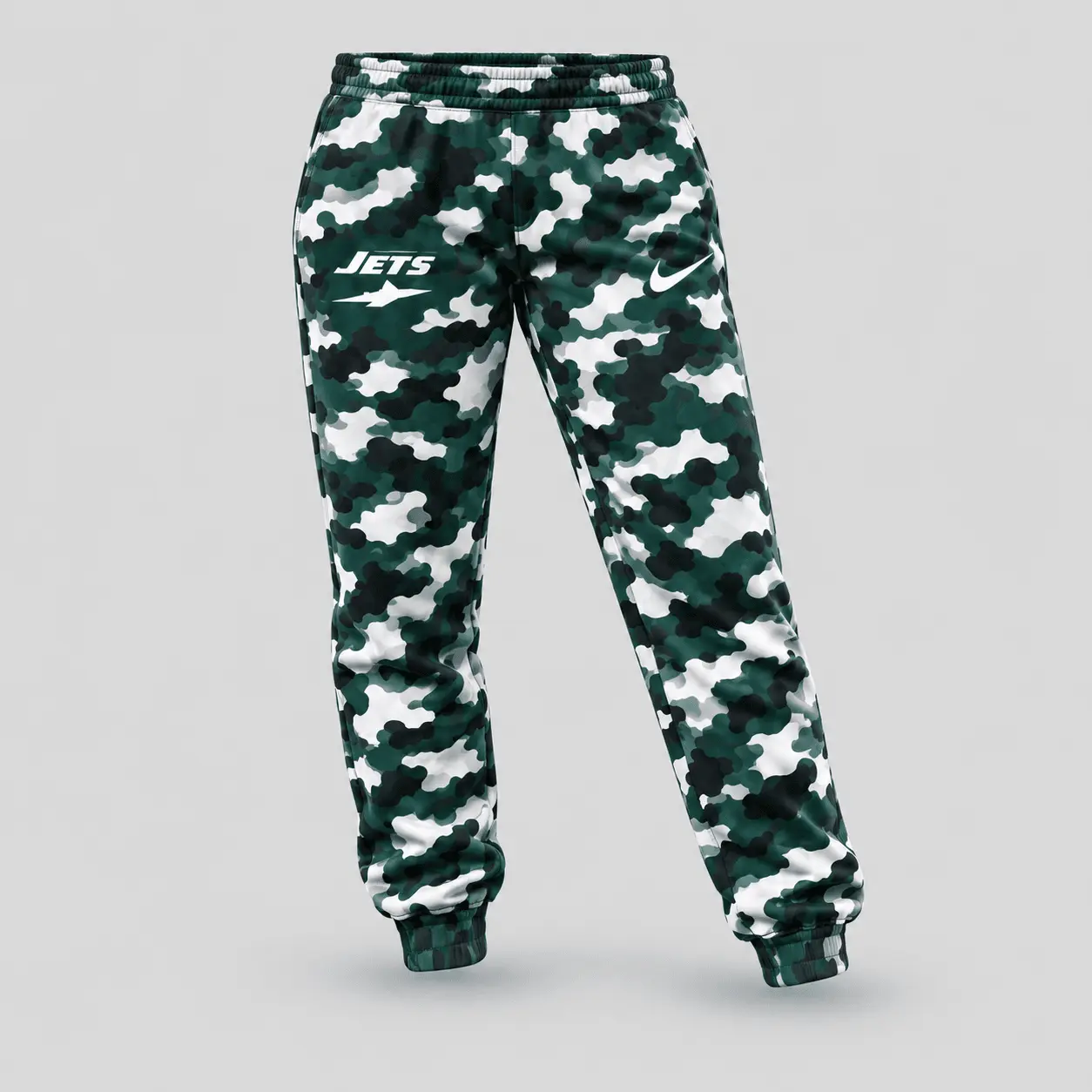 New York Jets | Premium NFL Game Day Team Spirit Camo Tracksuit Set TD - Image 3