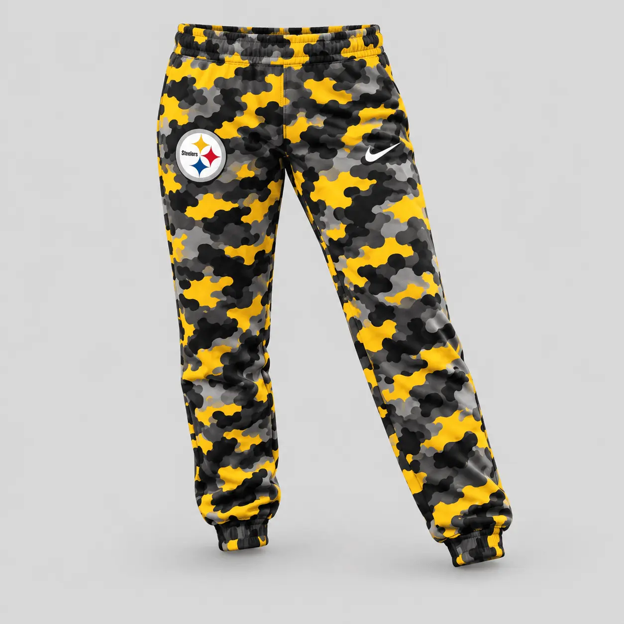 Pittsburgh Steelers | Premium NFL Game Day Team Spirit Camo Tracksuit Set TD - Image 3
