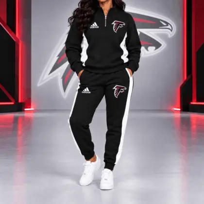 Atlanta Falcons | Premium NFL Athletic Team Spirit Quarter-Zip + Pants TD
