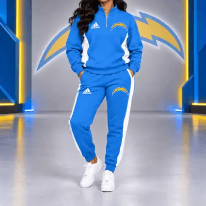 Los Angeles Chargers | Premium NFL Athletic Team Spirit Quarter-Zip + Pants TD