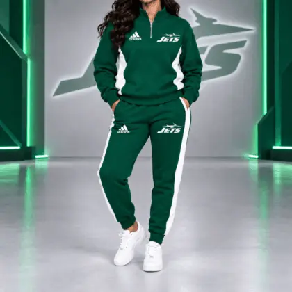 New York Jets | Premium NFL Athletic Team Spirit Quarter-Zip + Pants TD