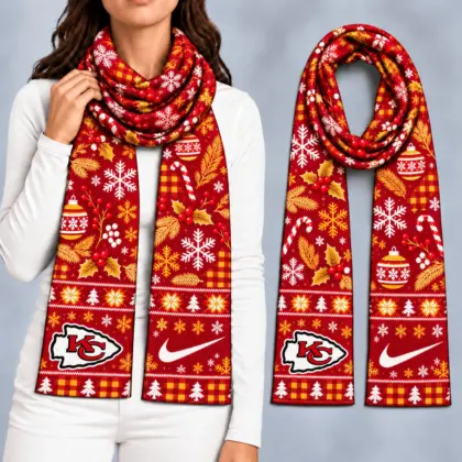 Kansas City Chiefs | Premium NFL Christmas GameDay Ready Scarf NY