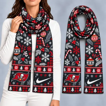 Tampa Bay Buccaneers | Premium NFL Christmas GameDay Ready Scarf NY