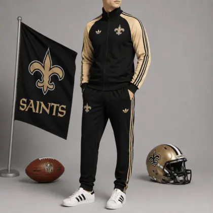 New Orleans Saints | Premium NFL Game Day Jacket & Jogger Set NY